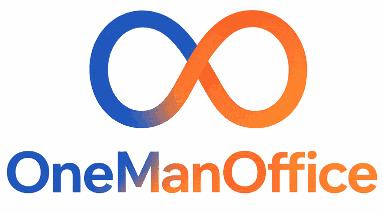 OneManOffice Official Brand Logo OneManOffice official infinity logo